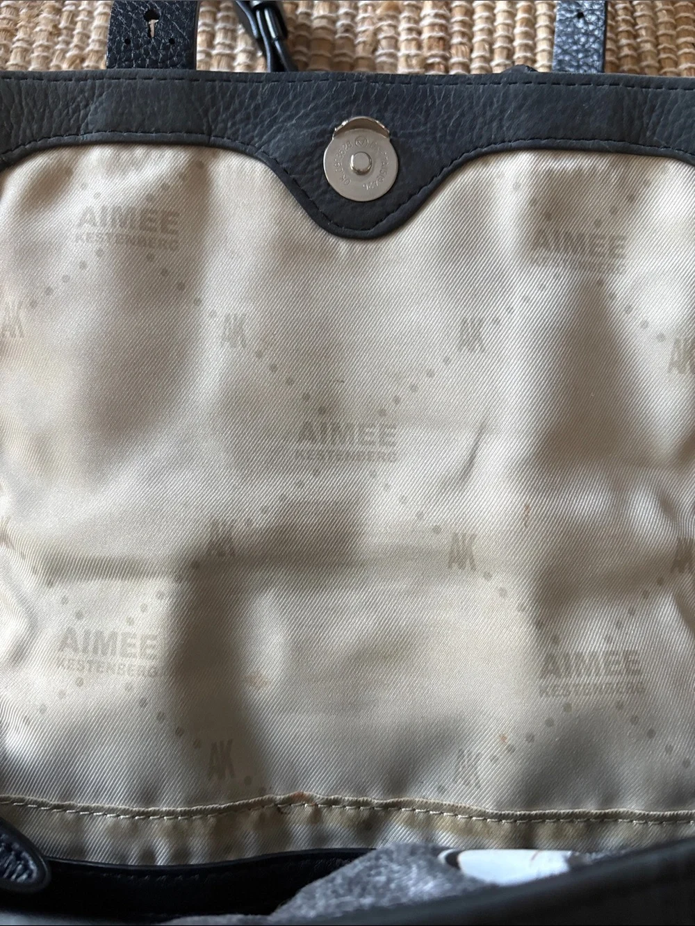 Aimee Kestenberg Lather Saddle Bag